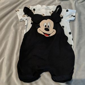 Mickey Mouse two piece outfits for babies